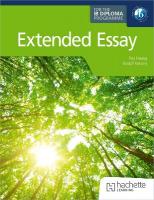Extended Essay for the IB Diploma