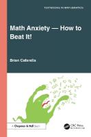 Math AnxietyHow to Beat It!