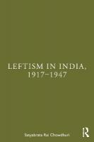 Leftism in India, 19171947