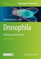 Drosophila: Methods and Protocols Third Edition 2022