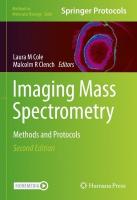 Imaging Mass Spectrometry: Methods and Protocols Second Edition 2023