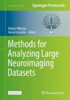 Methods for Analyzing Large Neuroimaging Datasets 2025 ed.