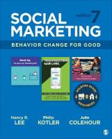 Social Marketing: Behavior Change for Good 7th Revised edition