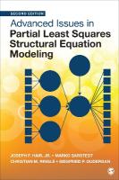 Advanced Issues in Partial Least Squares Structural Equation Modeling 2nd Revised edition