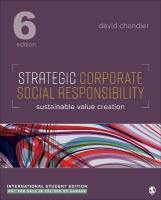 Strategic Corporate Social Responsibility - International Student Edition: Sustainable Value Creation 6th Revised edition