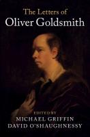 Letters of Oliver Goldsmith