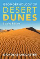 Geomorphology of Desert Dunes 2nd Revised edition