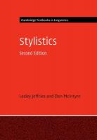Stylistics 2nd Revised edition