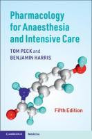 Pharmacology for Anaesthesia and Intensive Care 5th Revised edition