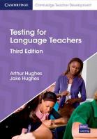 Testing for Language Teachers Paperback