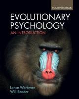 Evolutionary Psychology: An Introduction 4th Revised edition