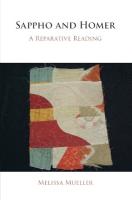 Sappho and Homer: A Reparative Reading