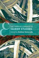 Cambridge Companion to Queer Studies