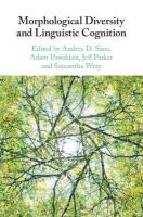 Morphological Diversity and Linguistic Cognition