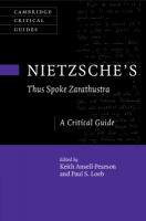 Nietzsche's Thus Spoke Zarathustra': A Critical Guide