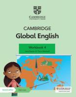 Cambridge Global English Workbook 4 with Digital Access (1 Year): for Cambridge Primary English as a Second Language 2nd Revised edition