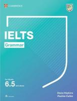 IELTS Grammar For Bands 6.5 and above IELTS Grammar For bands 6.5 and above with Answers