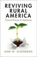 Reviving Rural America: Toward Policies for Resilience