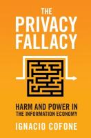 Privacy Fallacy: Harm and Power in the Information Economy