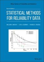 Statistical Methods for Reliability Data 2nd edition