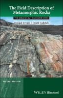 Field Description of Metamorphic Rocks 2nd edition