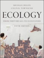 Ecology: From Individuals to Ecosystems 5th edition