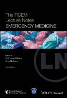RCEM Lecture Notes: Emergency Medicine 5th edition