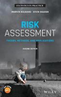 Risk Assessment: Theory, Methods, and Applications 2nd edition