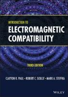 Introduction to Electromagnetic Compatibility 3rd edition