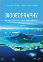 Biogeography: An Ecological and Evolutionary Approach 10th edition