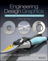 Engineering Design Graphics: Sketching, Modeling, and Visualization 3rd edition