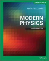 Modern Physics, EMEA Edition 4th edition