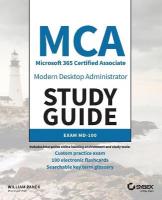 MCA Modern Desktop Administrator Study Guide: Exam MD-100