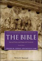 Contemporary Introduction to the Bible: Sacred Texts and Imperial Contexts 2nd edition