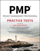 PMP Project Management Professional Practice Tests: 2021 Exam Update 2nd edition