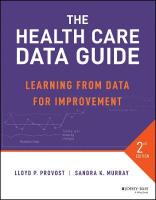 Health Care Data Guide: Learning from Data for Improvement 2nd edition