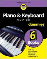 Piano & Keyboard All-in-One For Dummies 2nd edition
