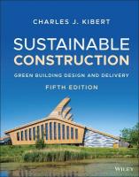 Sustainable Construction: Green Building Design and Delivery 5th edition