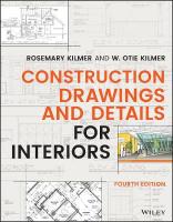 Construction Drawings and Details for Interiors 4th edition
