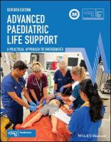 Advanced Paediatric Life Support: A Practical Approach to Emergencies 7th edition