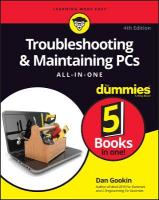 Troubleshooting & Maintaining PCs All-in-One For Dummies 4th edition