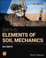 Smith's Elements of Soil Mechanics 10th edition