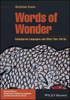 Words of Wonder: Endangered Languages and What They Tell Us 2nd edition