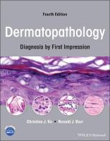 Dermatopathology: Diagnosis by First Impression 4th edition