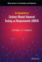 Introduction to Cochran-Mantel-Haenszel Testing and Nonparametric ANOVA
