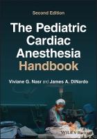 Pediatric Cardiac Anesthesia Handbook 2nd edition