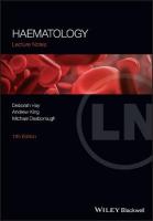 Haematology 11th edition