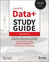 CompTIA Dataplus Study Guide: Exam DA0-001