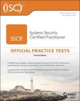 ISC2 SSCP Systems Security Certified Practitioner Official Practice Tests 2nd edition