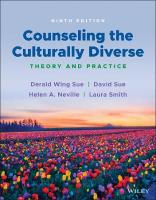 Counseling the Culturally Diverse: Theory and Practice 9th edition